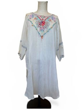 Johnny Was Shirt Dress Medium